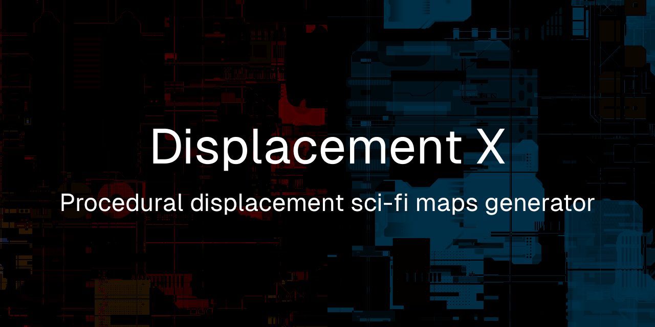 Displacement X - social image preview