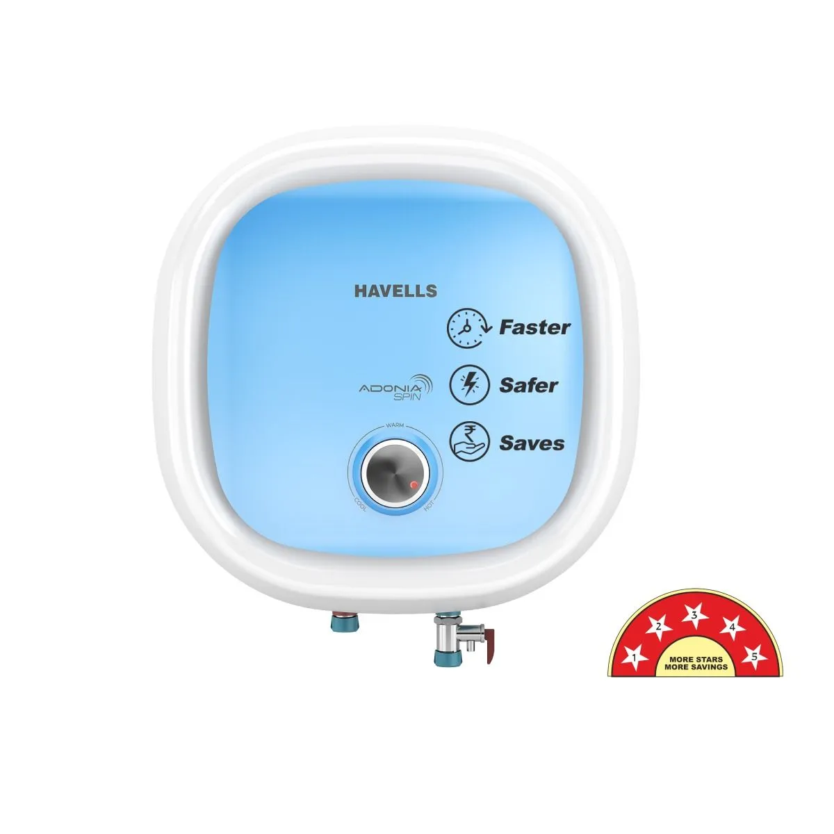 Havells Adonia Spin Storage Water Heater 10 L — Adonia Spin available at Sathvik Electricals, Naini, Prayagraj