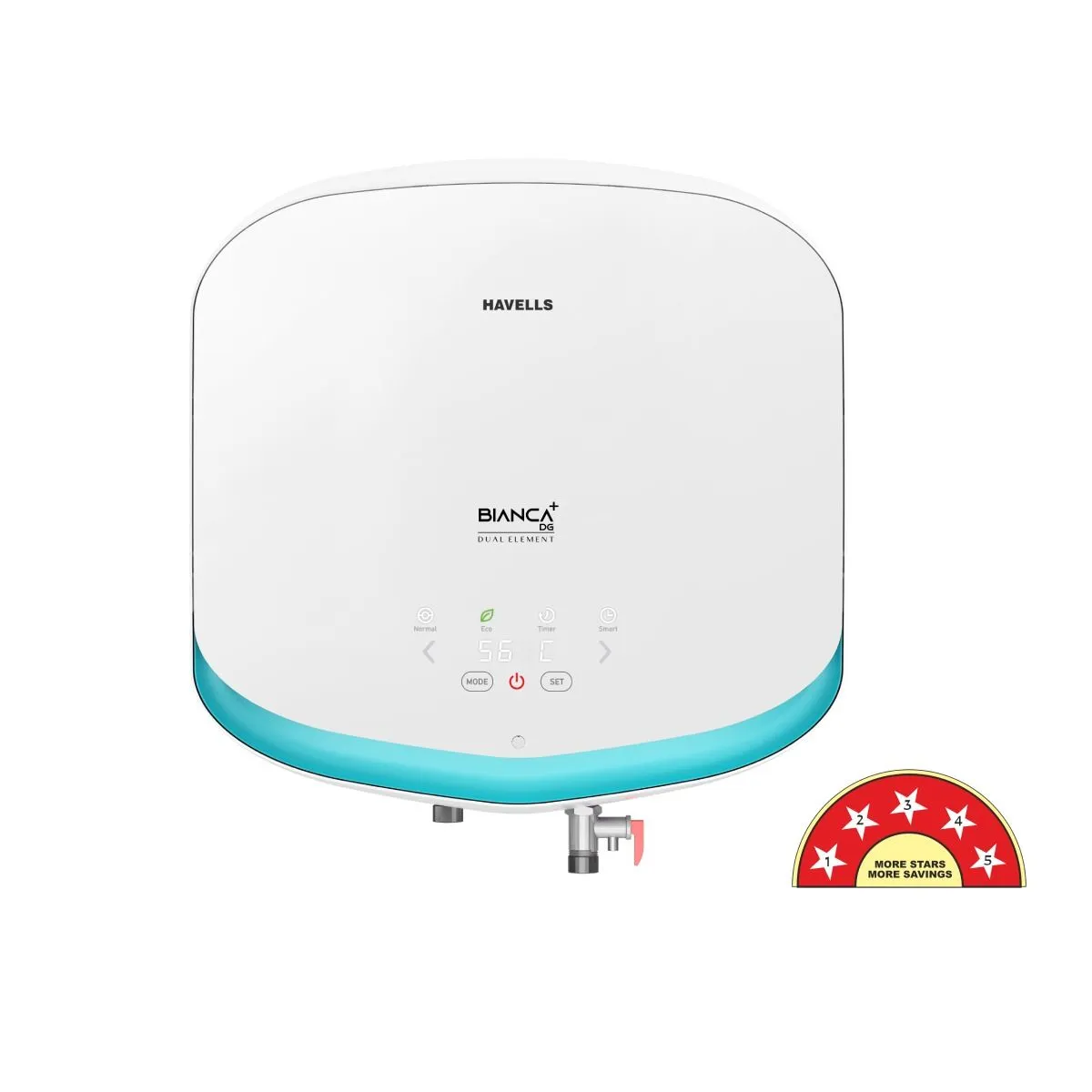 Havells Bianca DG+ Convertible Storage Water Heater 25 L — Bianca DG+ available at Sathvik Electricals, Naini, Prayagraj