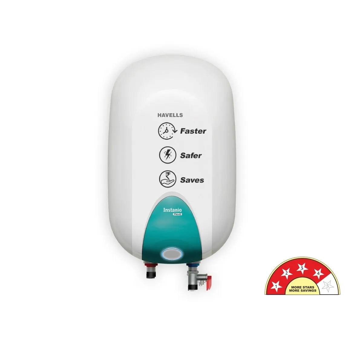 Havells Instanio Prime Storage Water Heater 6 L — Instanio Prime available at Sathvik Electricals, Naini, Prayagraj
