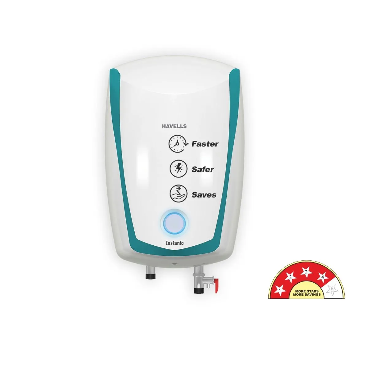 Havells Instanio Storage Water Heater 10 L — Instanio available at Sathvik Electricals, Naini, Prayagraj
