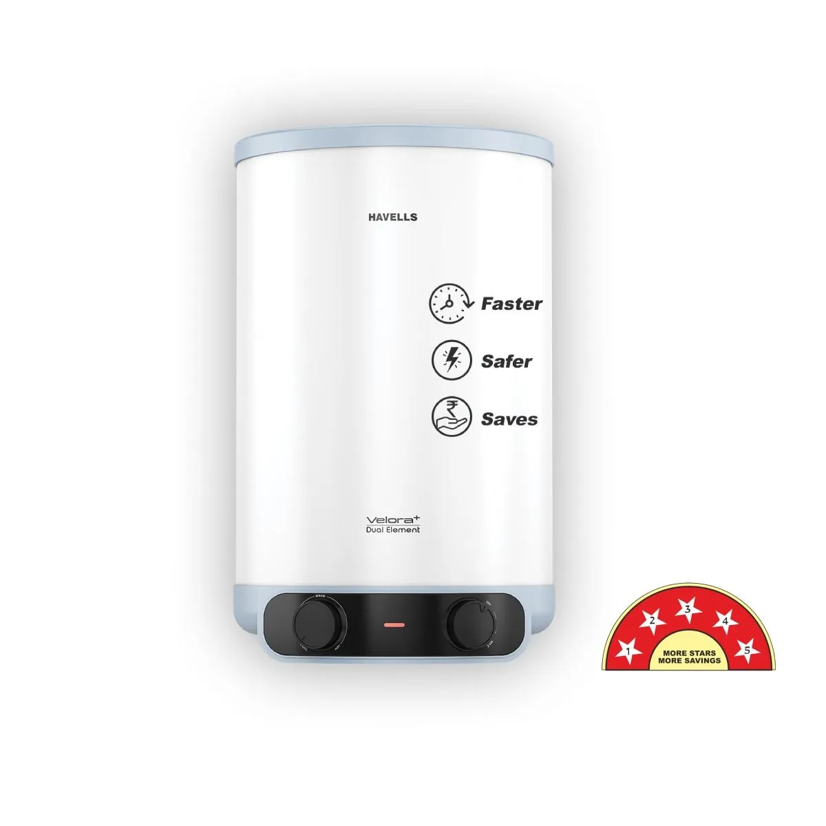 Havells Velora+ Convertible Storage Water Heater 10 L — Velora+ available at Sathvik Electricals, Naini, Prayagraj