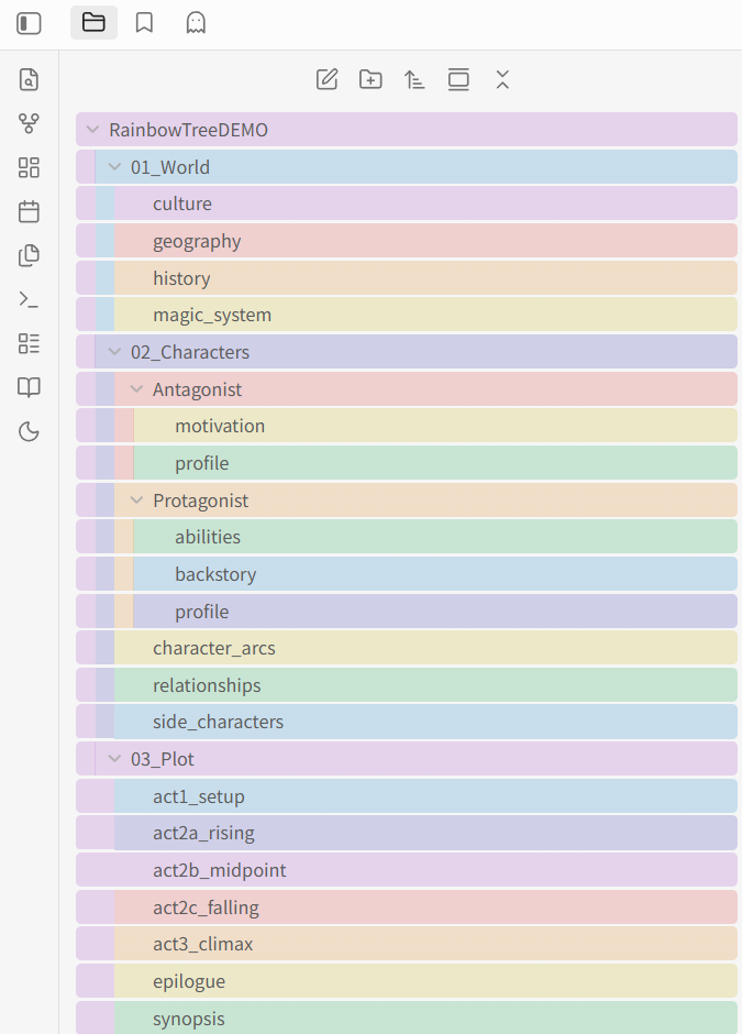 Rainbow Tree Screenshot