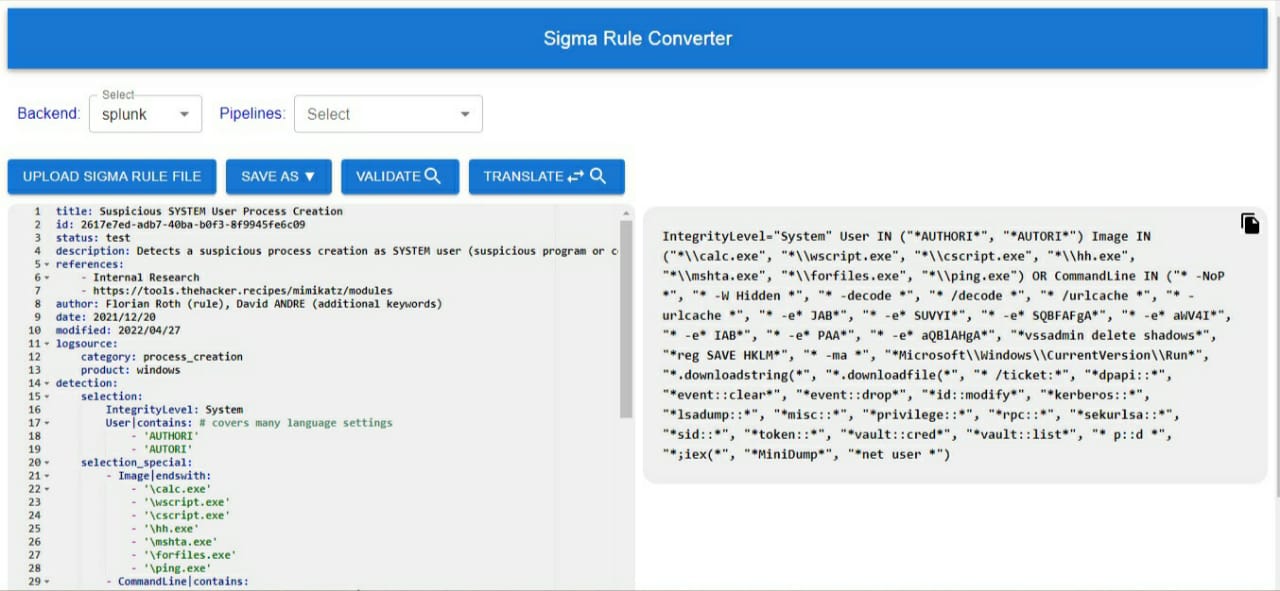 Sigma Translator