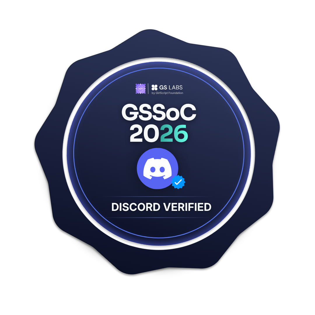 GSSoC Discord Verified