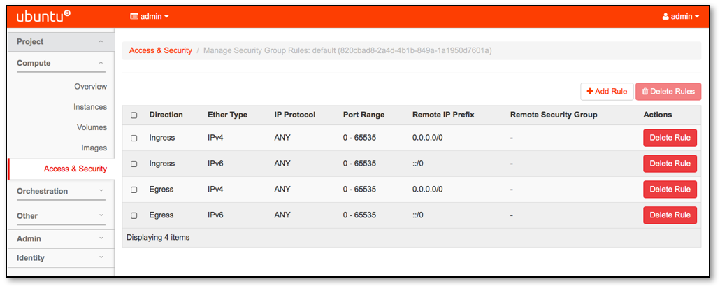 openstack-security-groups