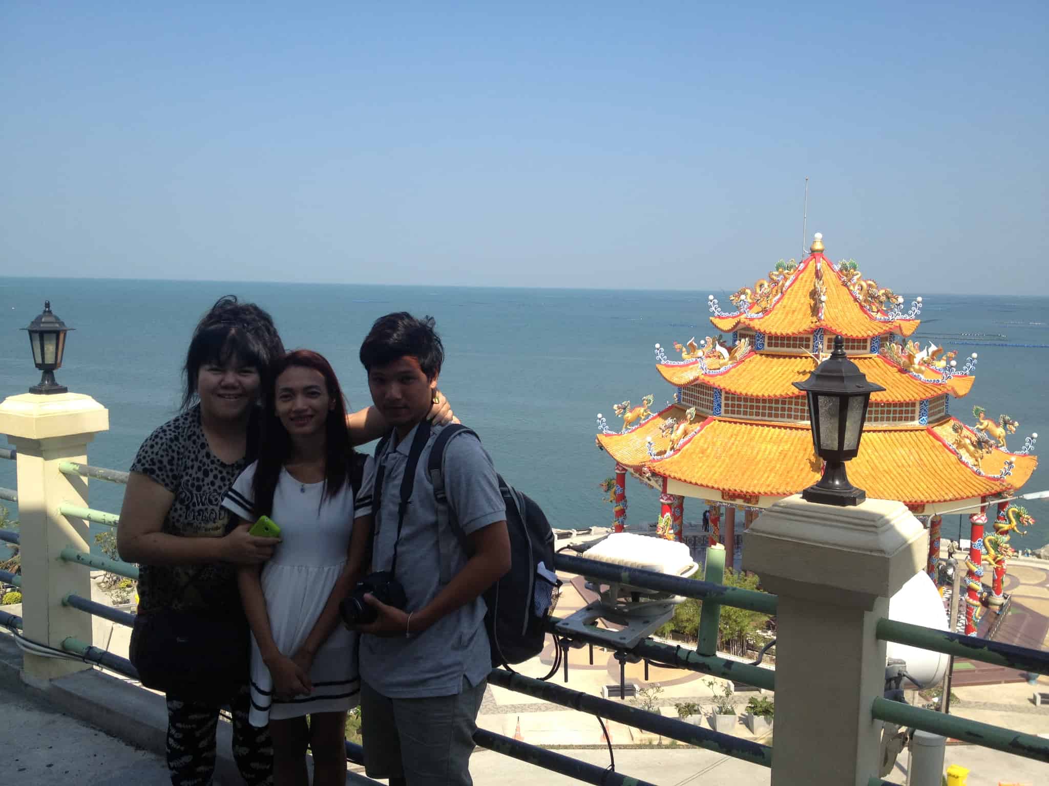海辺の寺院