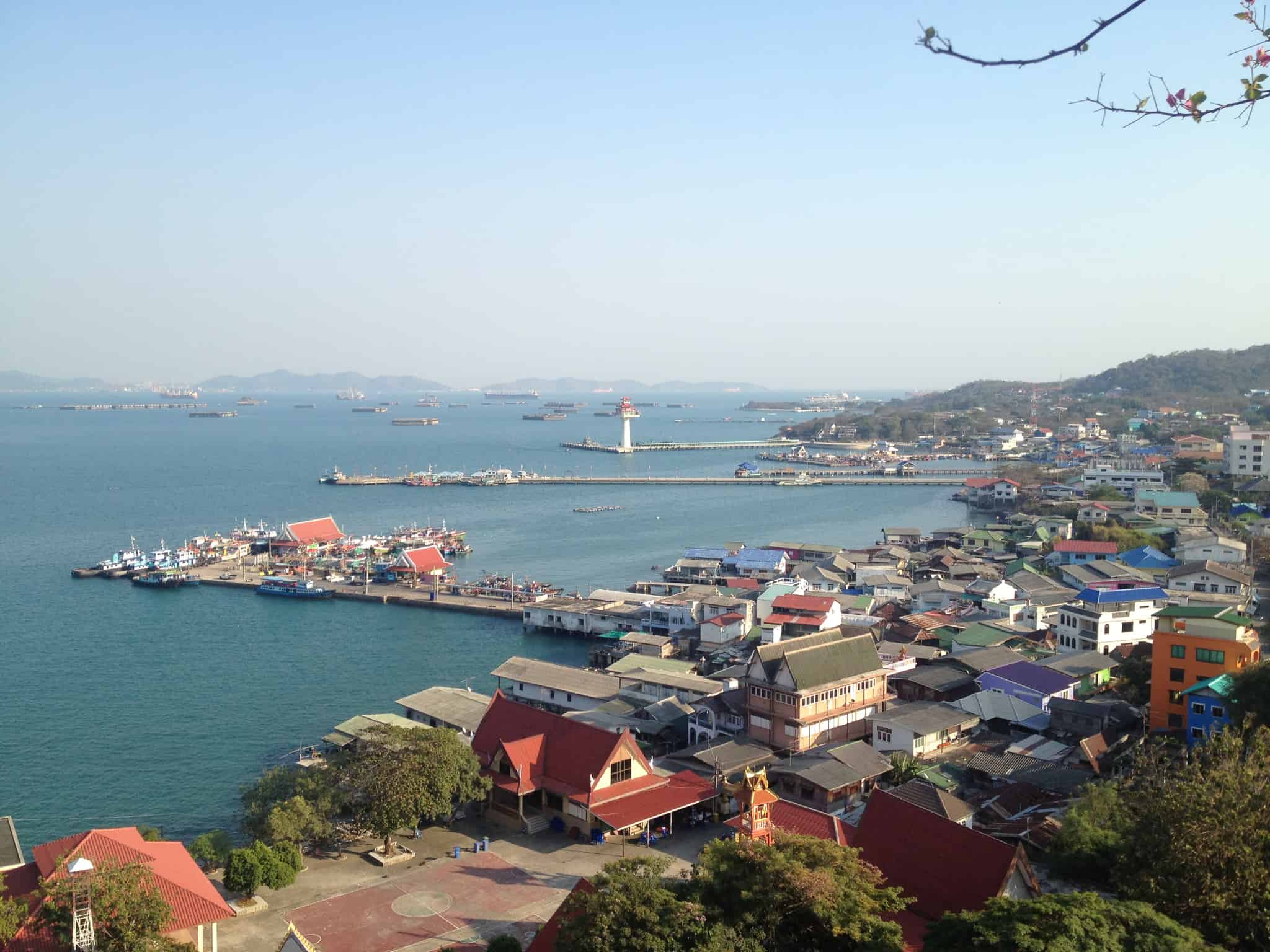 タイの港・灯台