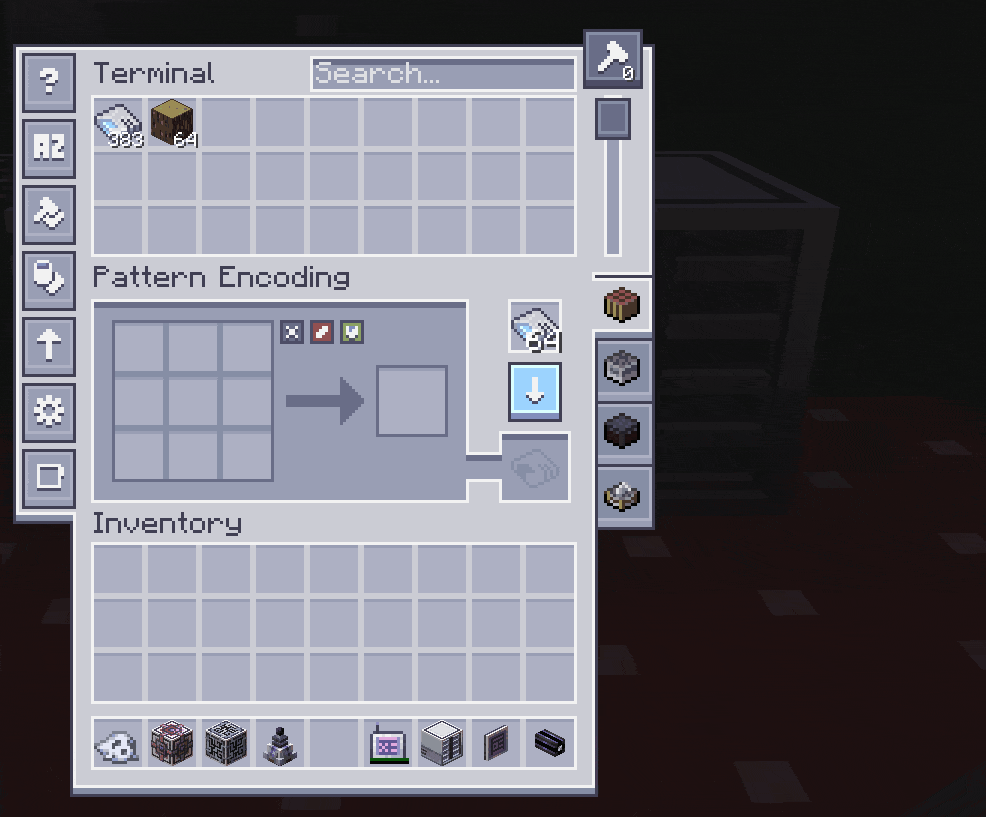 Clear and Restock Encoded Pattern