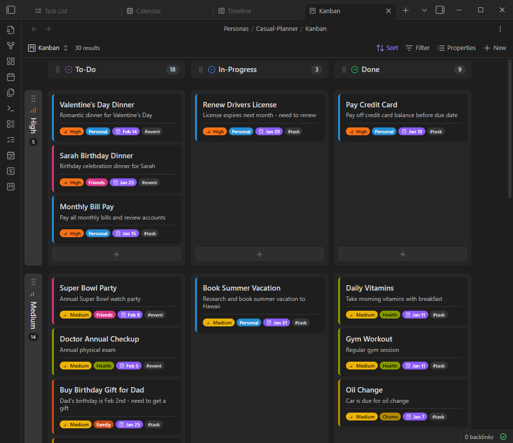 Kanban View