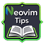 Neovim tips logo