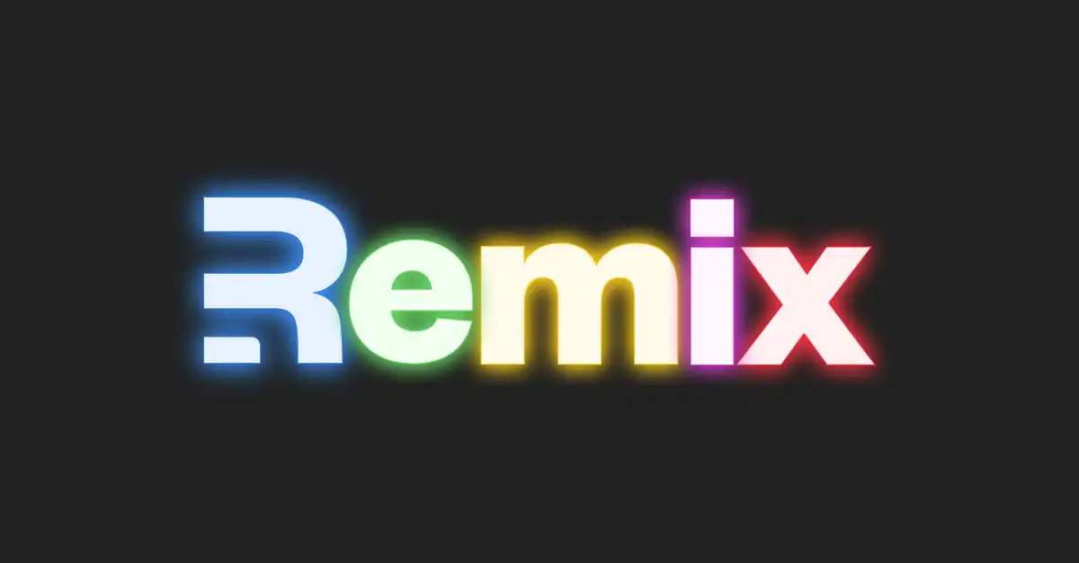 Remix React Logo