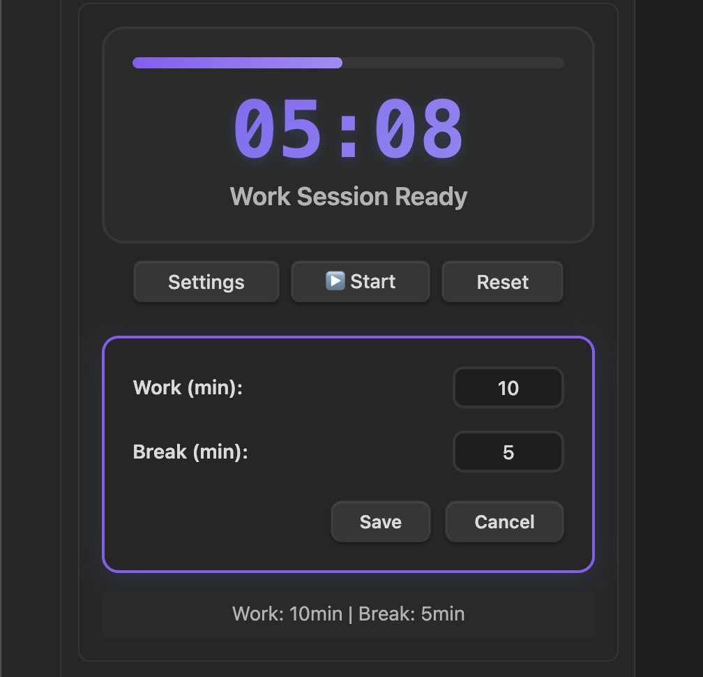 Deadline main view