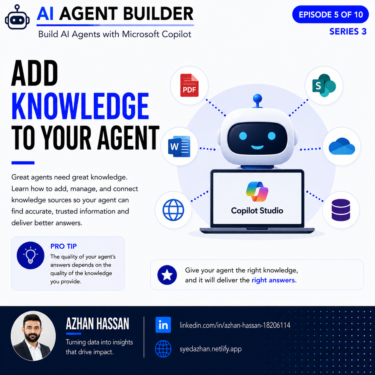 Add Knowledge to Your Agent cover