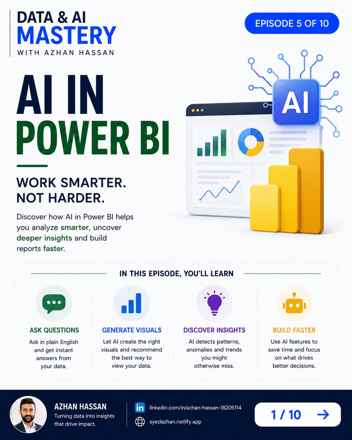 AI in Power BI cover
