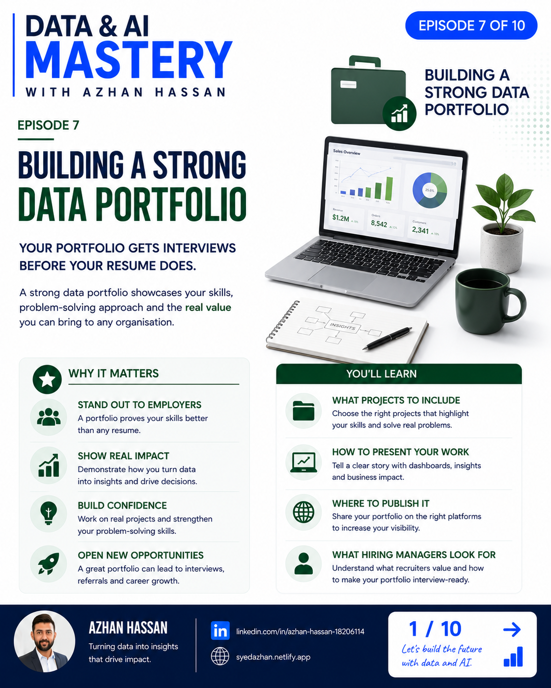 Building a Strong Data Portfolio cover
