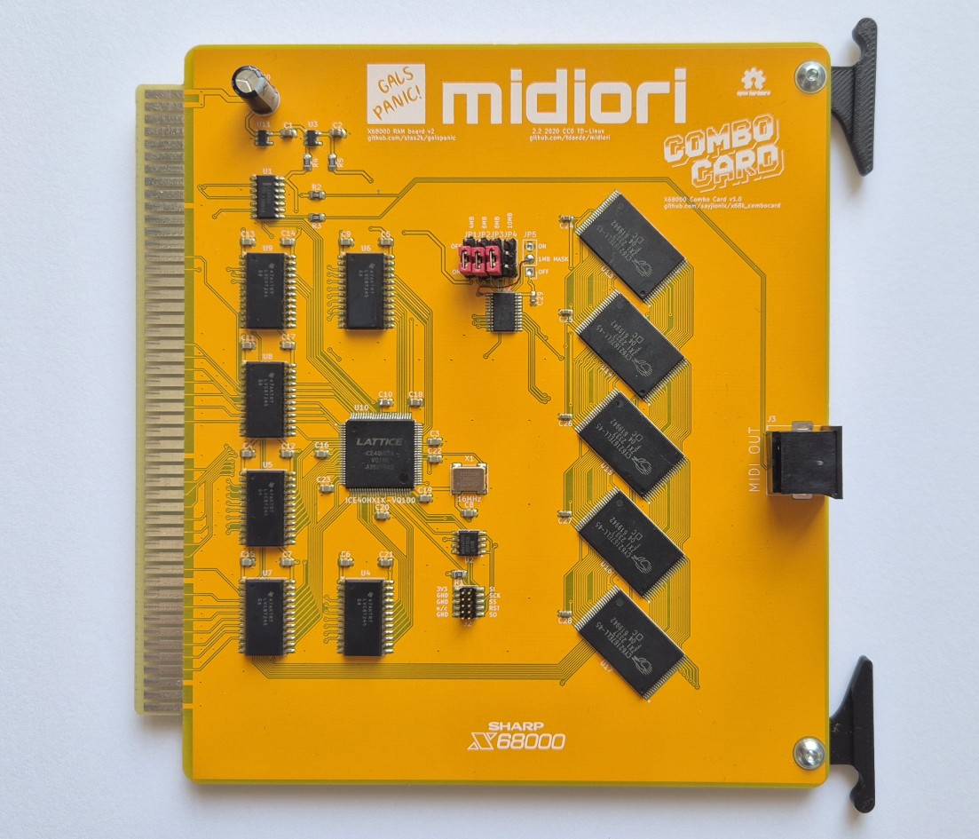 X68k combocard, from the project README