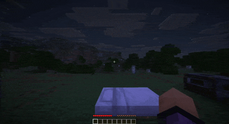Sleep progress and night skip demonstration
