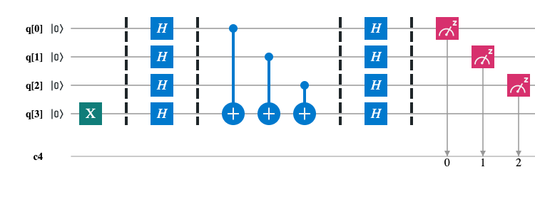 Bernstein-Vazirani Algorithm