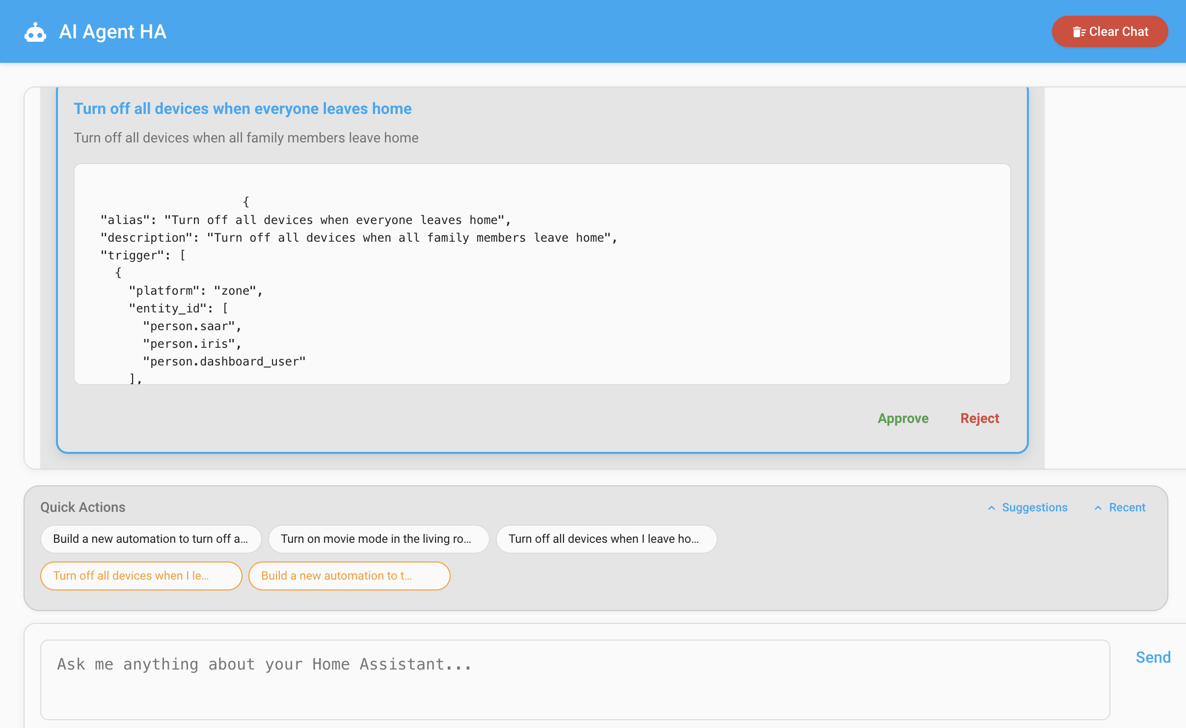 AI Agent HA Automation Creation
