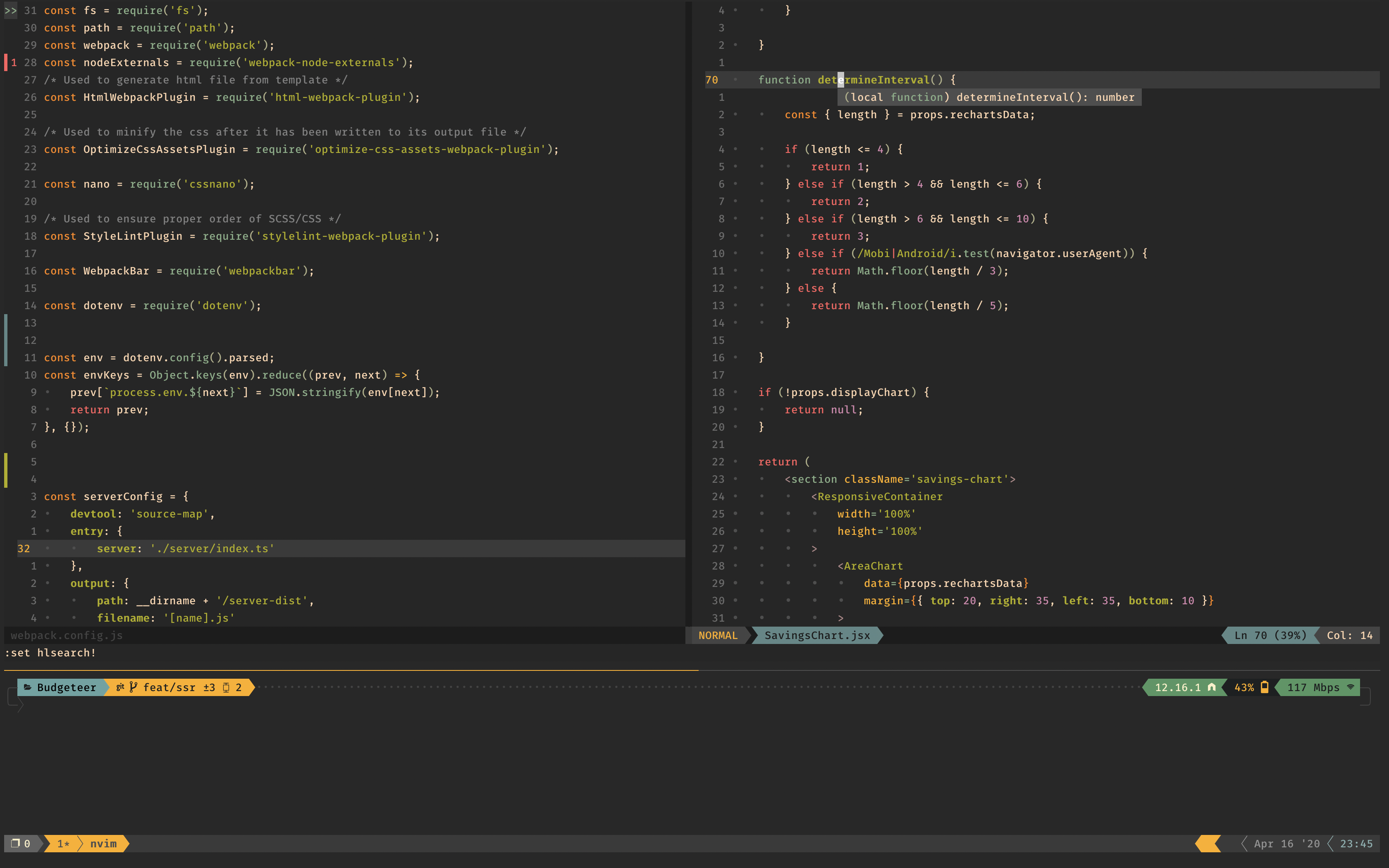 Dotfiles screenshot