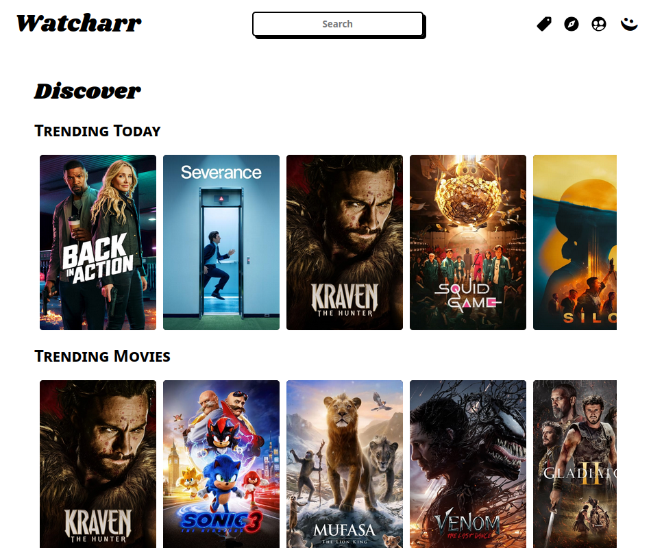 Discover Page