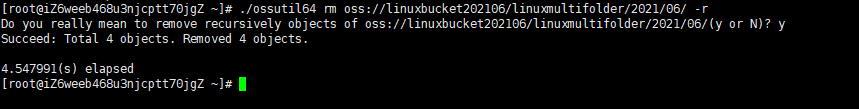 Linux rm file 