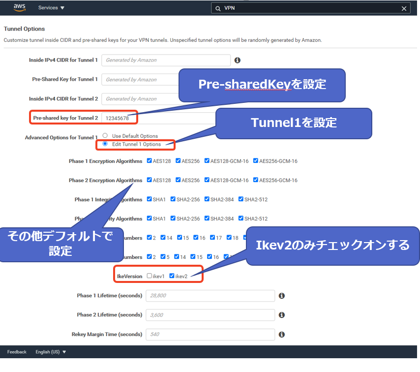 create VPN Connection 