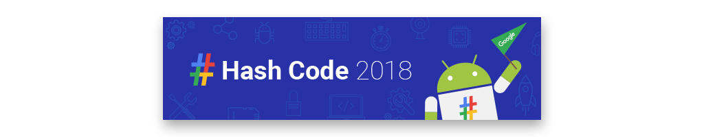 HashCode 2018 Banner