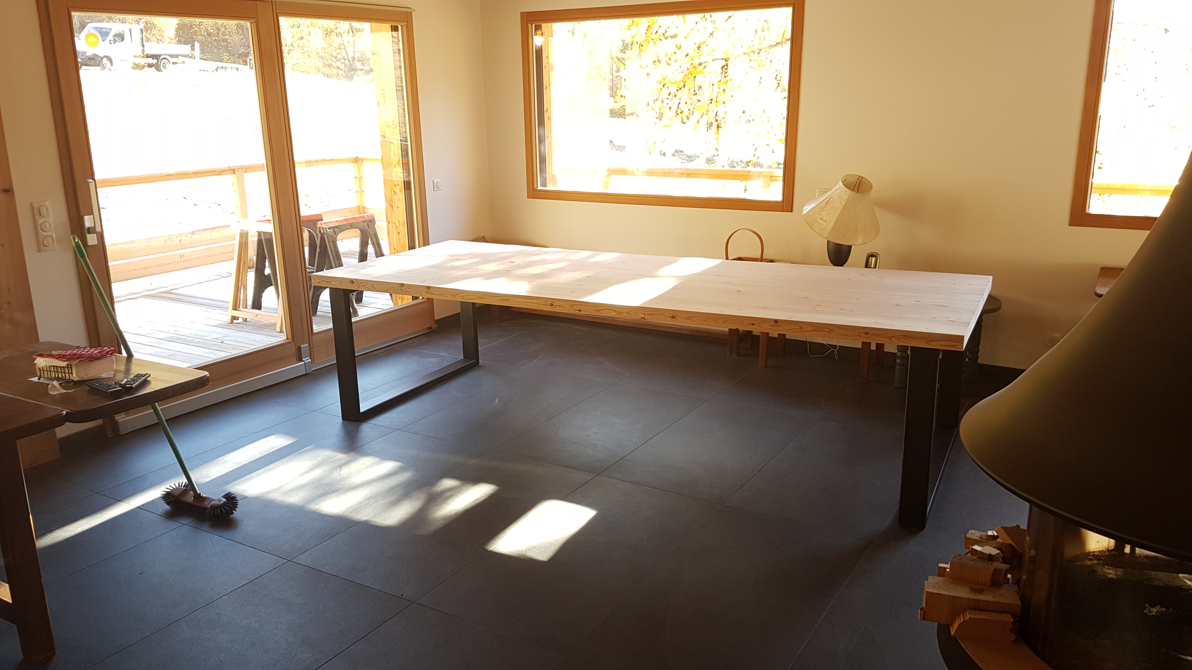 Table Queyras en bois massif