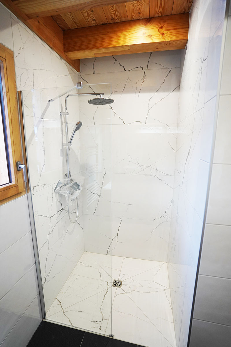 Douche italienne marbre