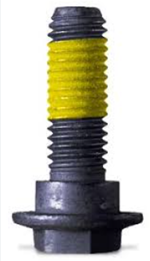 Preapplied adhesive fastener