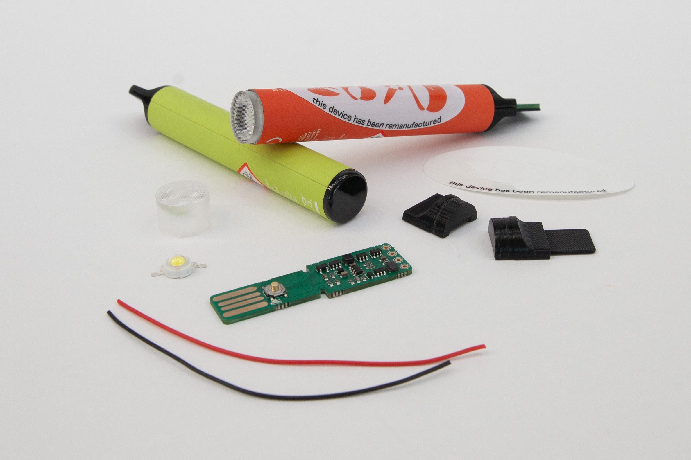 Vape light, from the project README