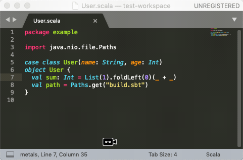Sublime Text demo