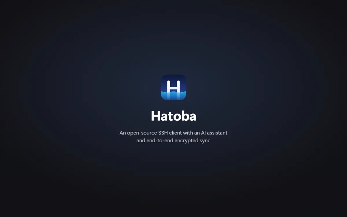 The AI assistant finds and fixes an nginx 502 on a server, then Hatoba deploys its sync Worker to Cloudflare
