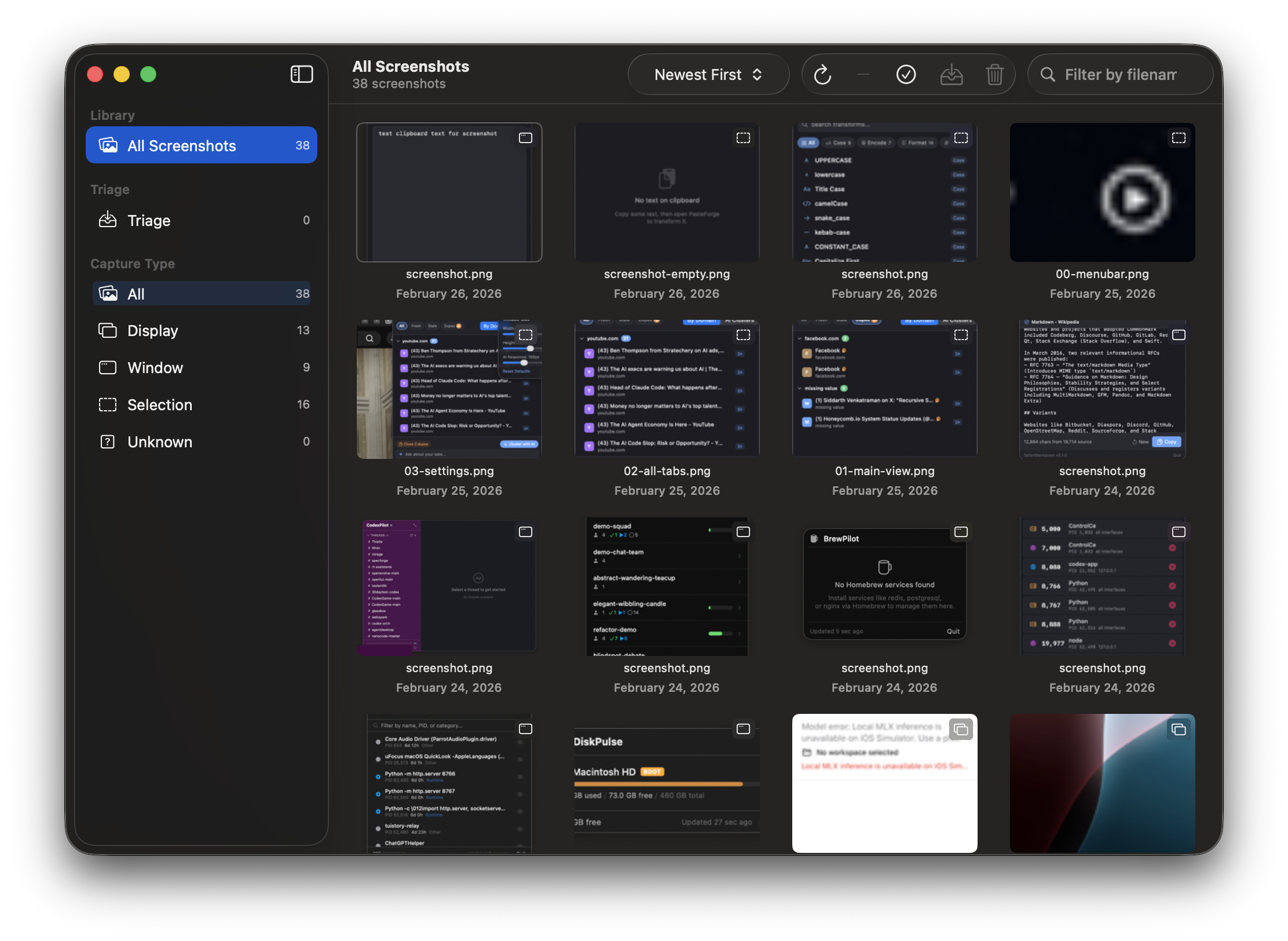 ScreenSweep screenshot