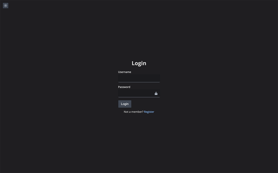 Login