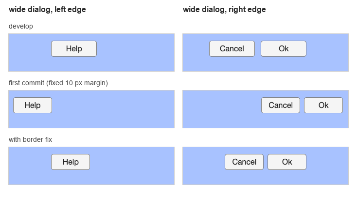 wide dialog left and right edges across develop, the first commit, and the margin fix