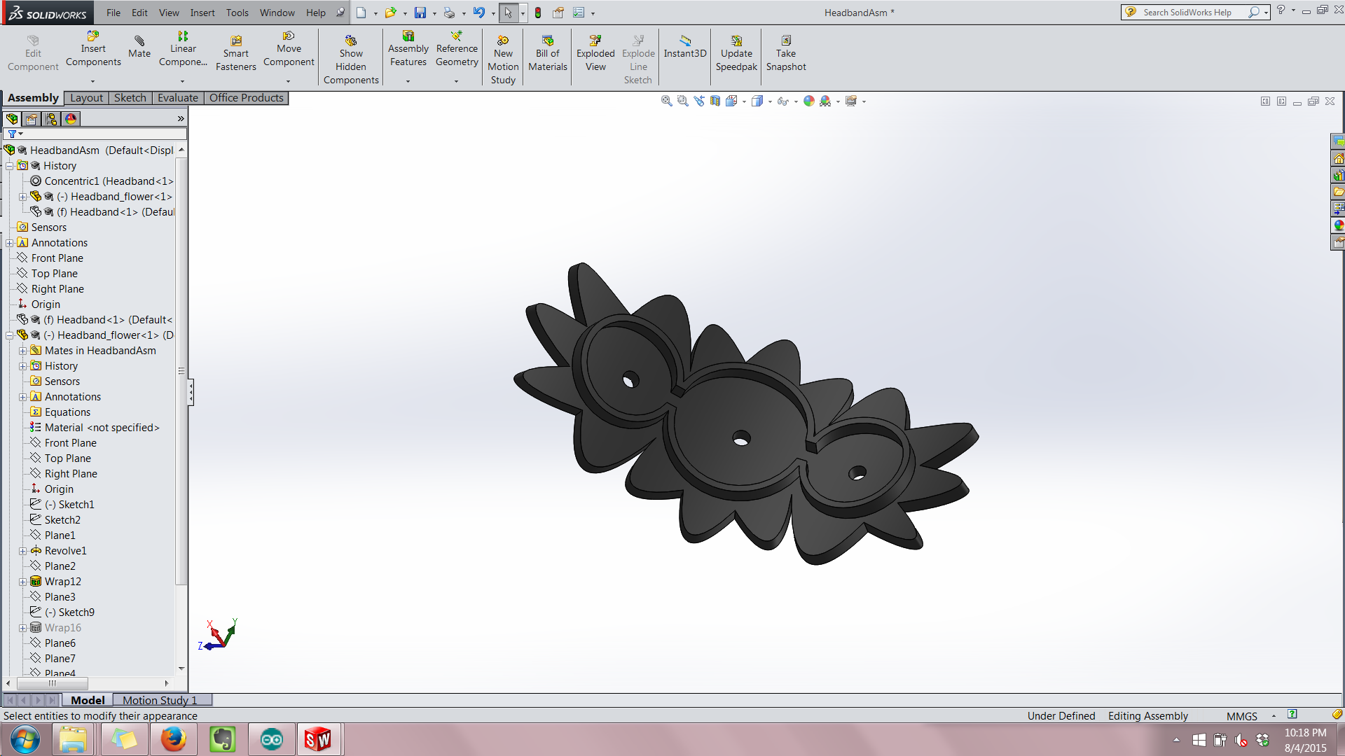 Solidworks Flower