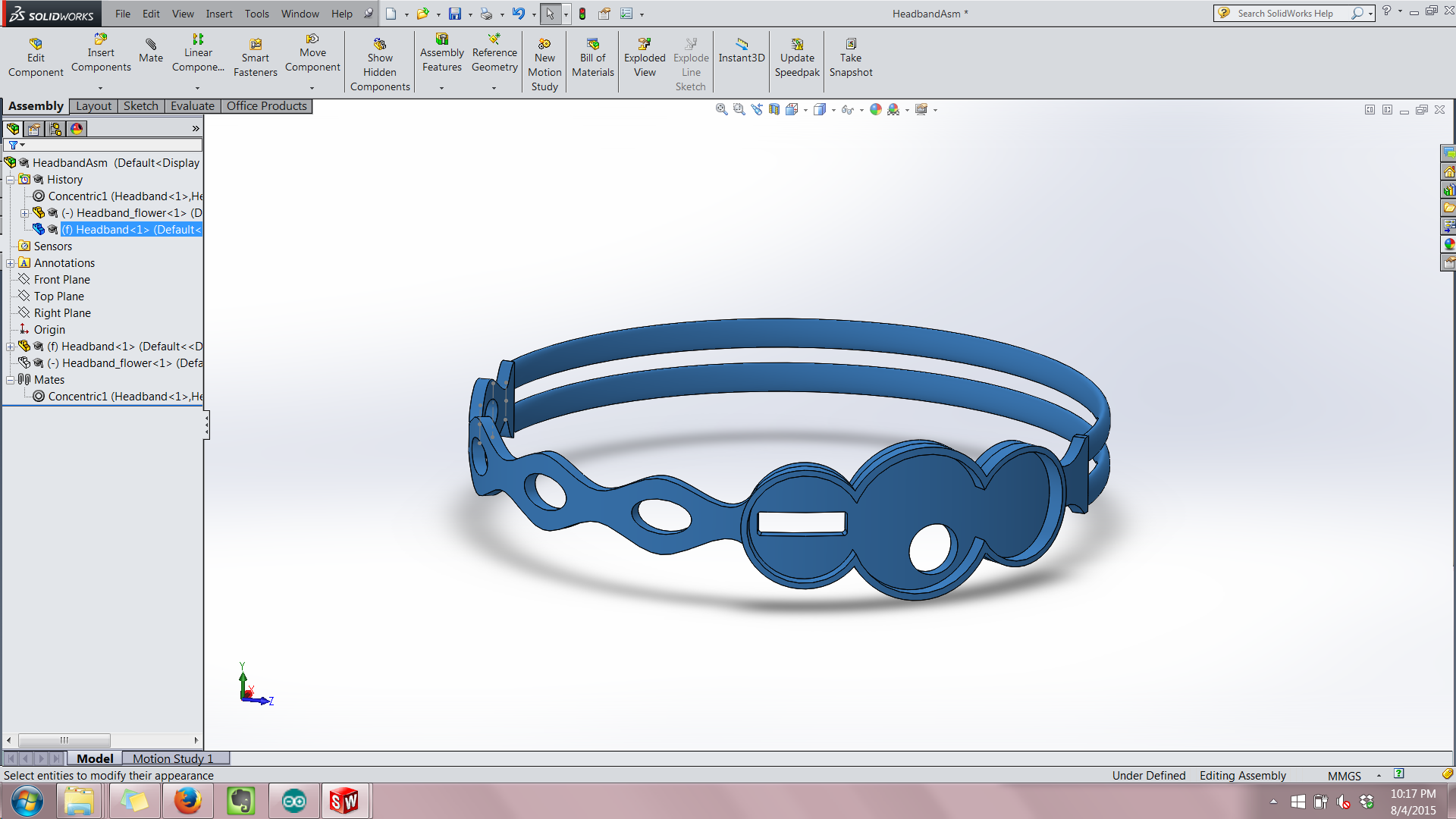 Solidworks Headband