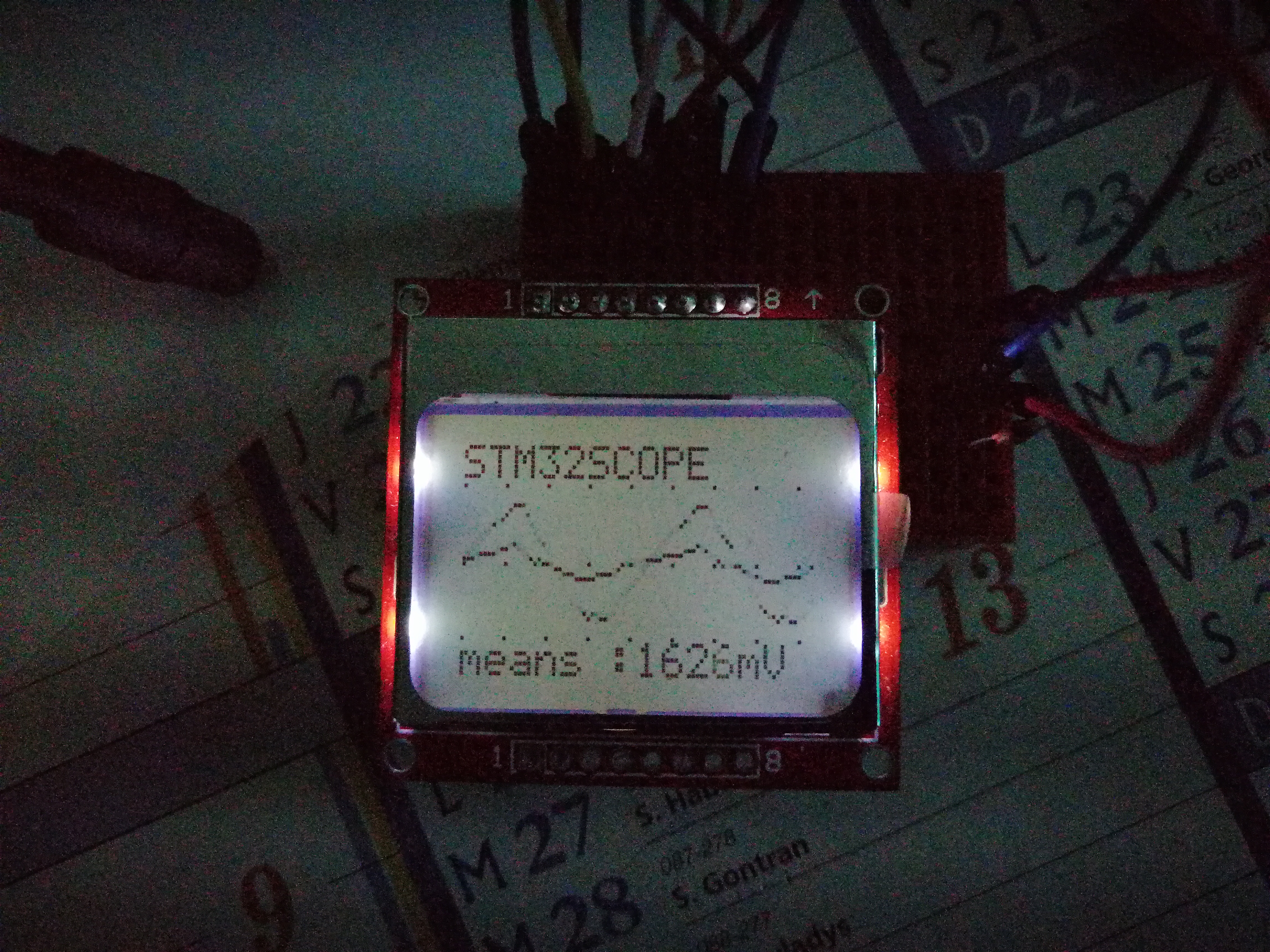 Dual signal with means voltage