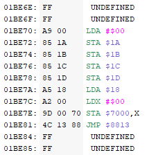 The enemy Id storing function.