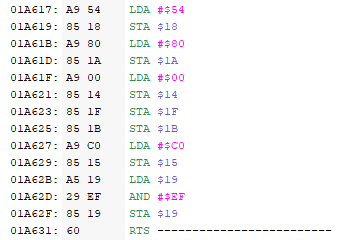 The health drop subroutine