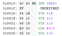 The code which calls the enemy Id storing function.