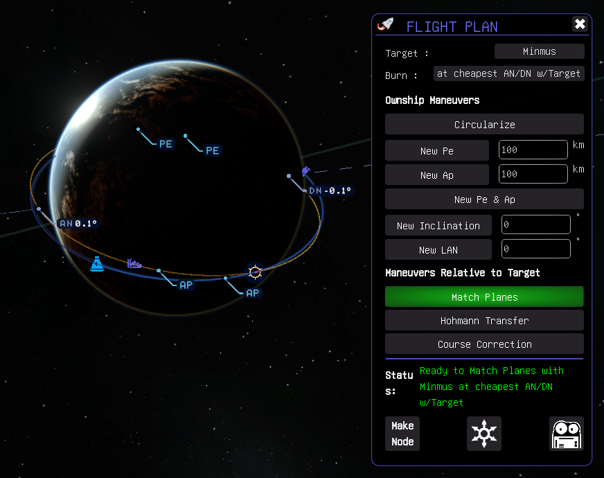 Flight Plan: Match Planes with Minmus 1