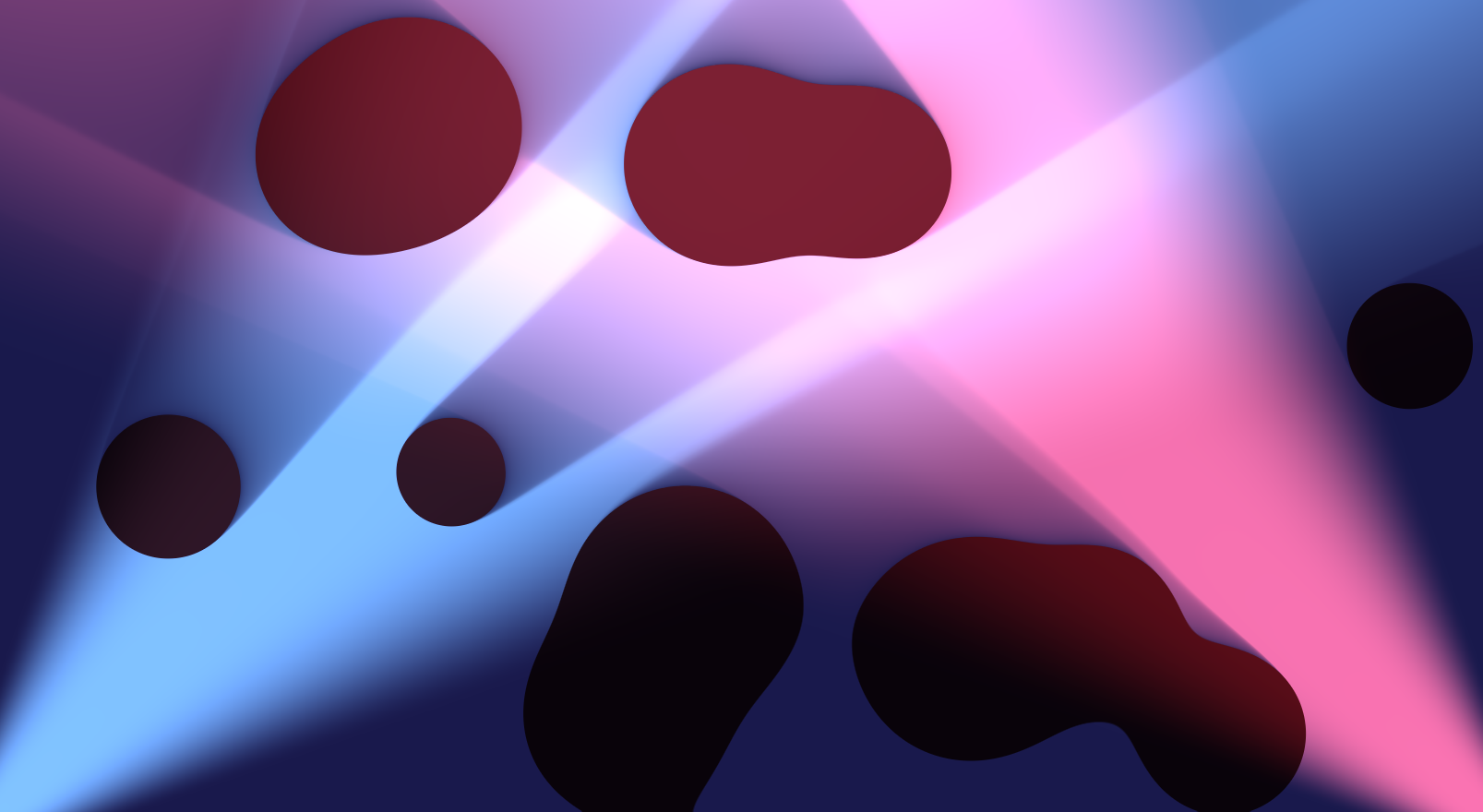 screenshot of merging circles