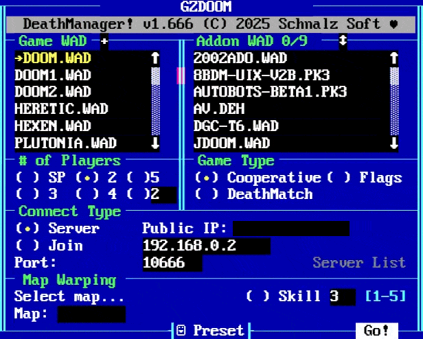 DeathLauncher - Order Wads