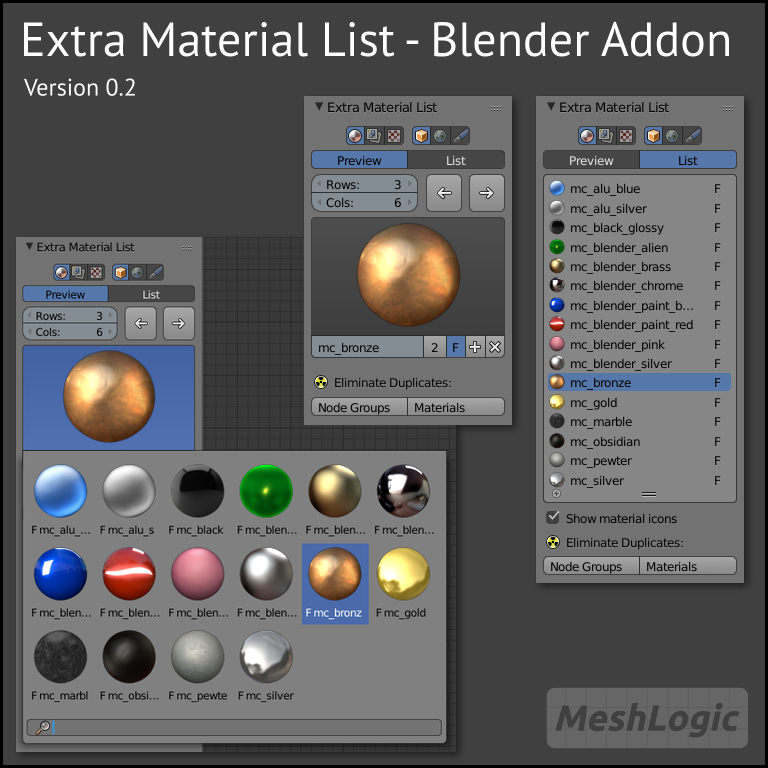 Blender kit addon