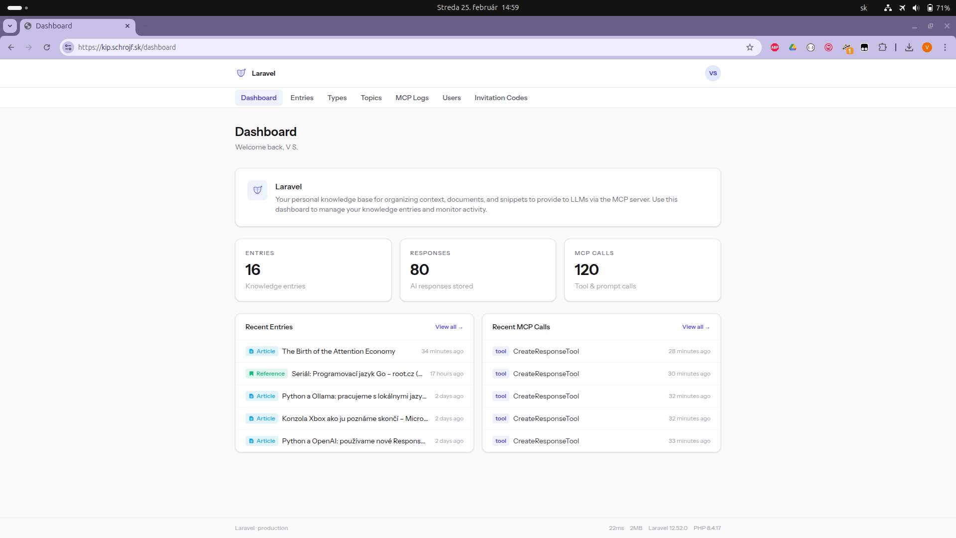 Dashboard
