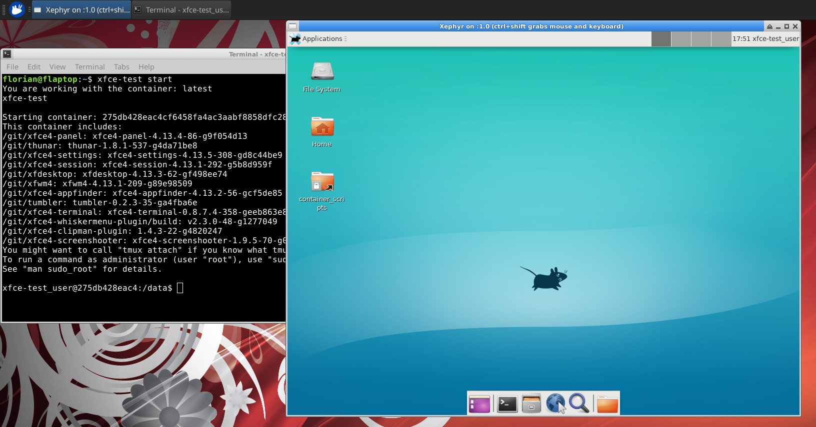 testingxfcetest [Xfce Wiki]